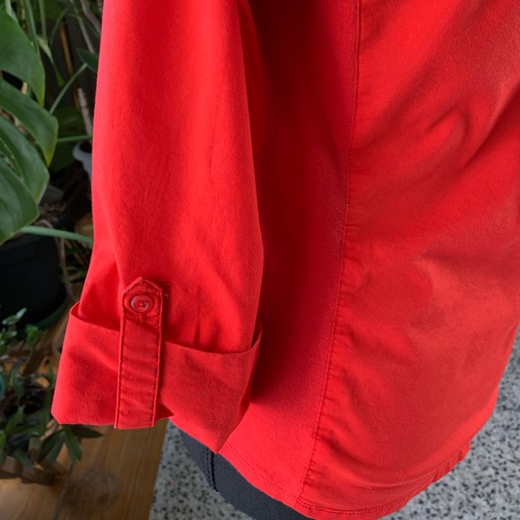 Zac & Rachel fitted 3/4 sleeve button up shirt - Picture 4 of 7